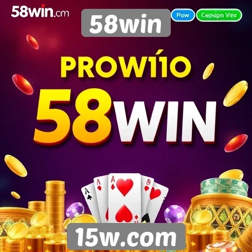 Promoções atuais disponíveis no 58win